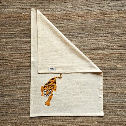 Calyz Indian Tiger Tea towel - Image 6